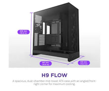 NZXT H9 Flow (2025) Black NZXT