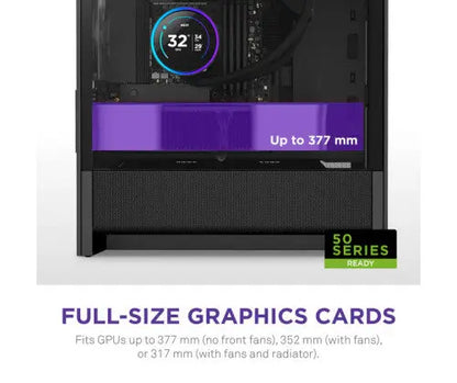 NZXT H3 Flow micro-ATX Black NZXT