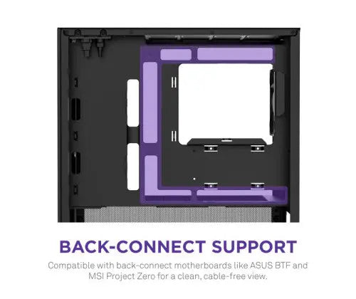 NZXT H3 Flow micro-ATX Black NZXT